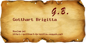Gotthart Brigitta névjegykártya